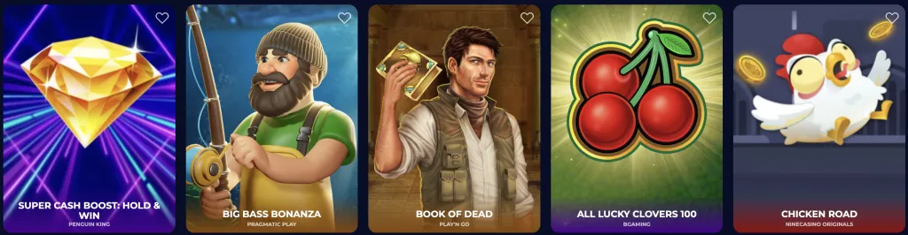 bonus code nine casino